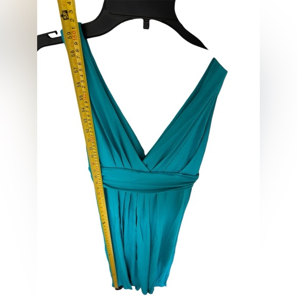 TART Adrianna Maxi Dress Size Small Teal Blue - Picture 7 of 10